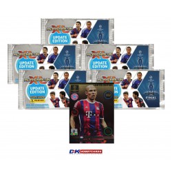 CHAMPIONS LEAGUE 2014/2015 UPDATE EDITION 5 kaardipakki + Limited Edition kaart Arjen Robben (FC Bayern München)